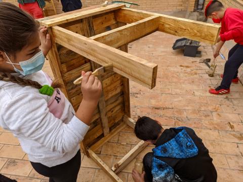 Construyendo el vivero